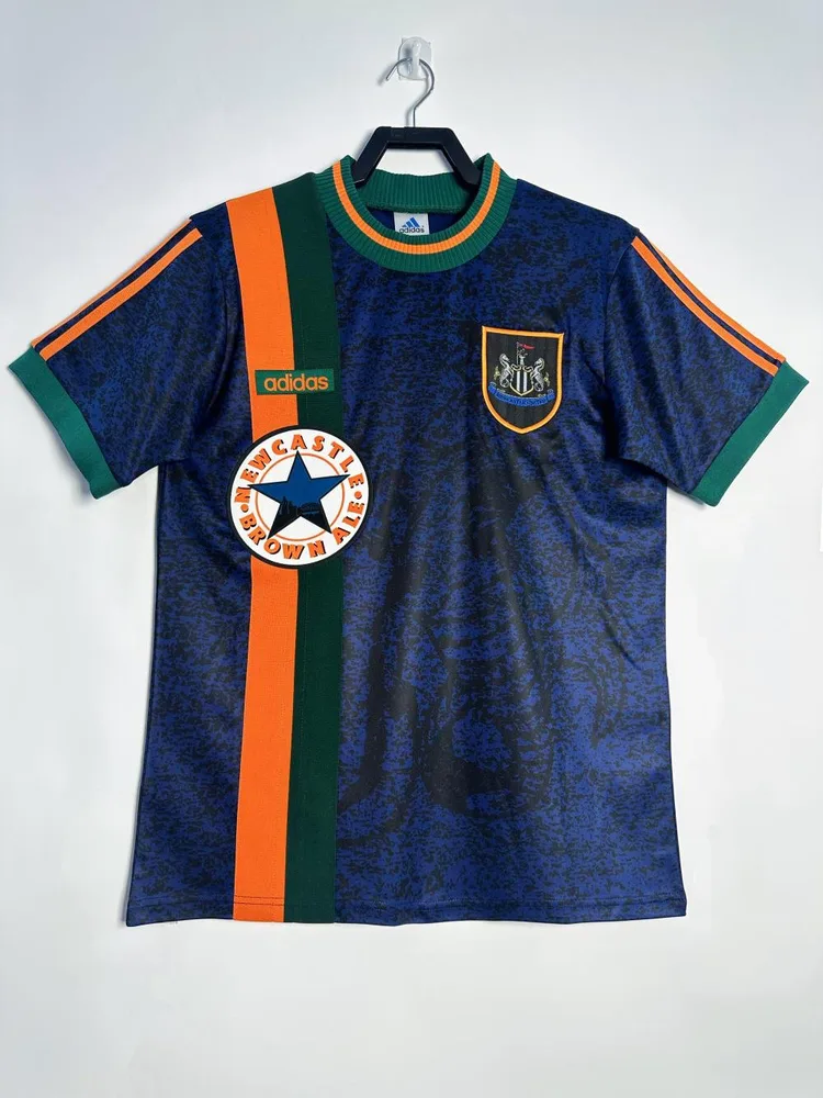 Newcastle 1996-1998 Retro Newcastle United Visitante Camiseta de fútbol 1996/1998