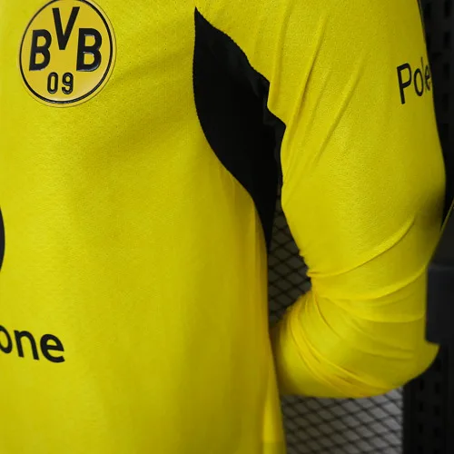 Borussia Dortmund 2026/2027 Long Sleeve Player Version Dortmund Home Football Shirt 2026/27 — 9