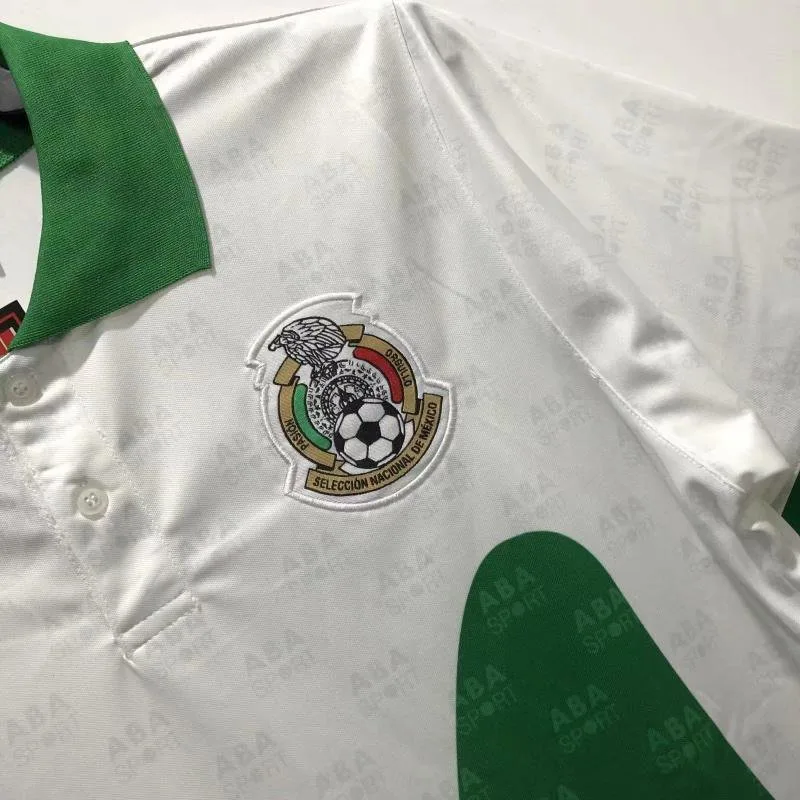 Mexico 1995 Retro Mexico Visitante Camiseta de fútbol 1995 — 5
