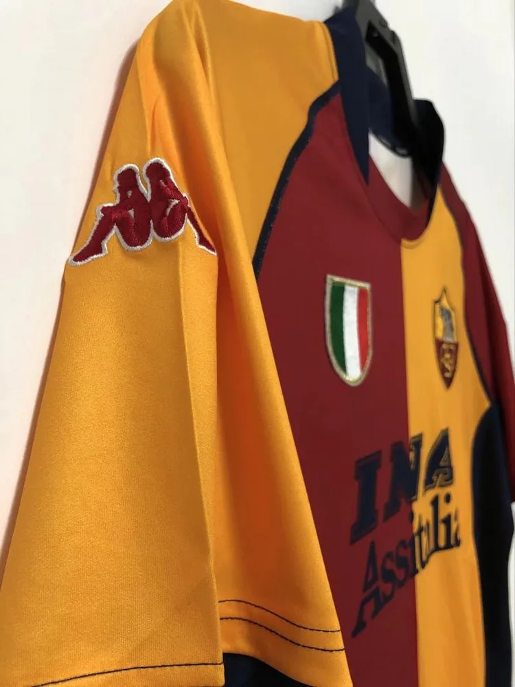 AS Roma 2000-2001 Retro Roma Home Soccer Jersey 2000/2001 — 5