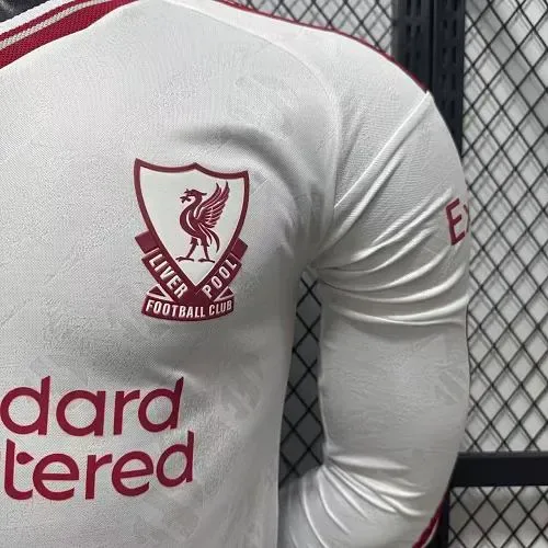 Liverpool 2026/2027 Long Sleeve Player Version Liverpool Away Football Jersey 2026/27 — 7