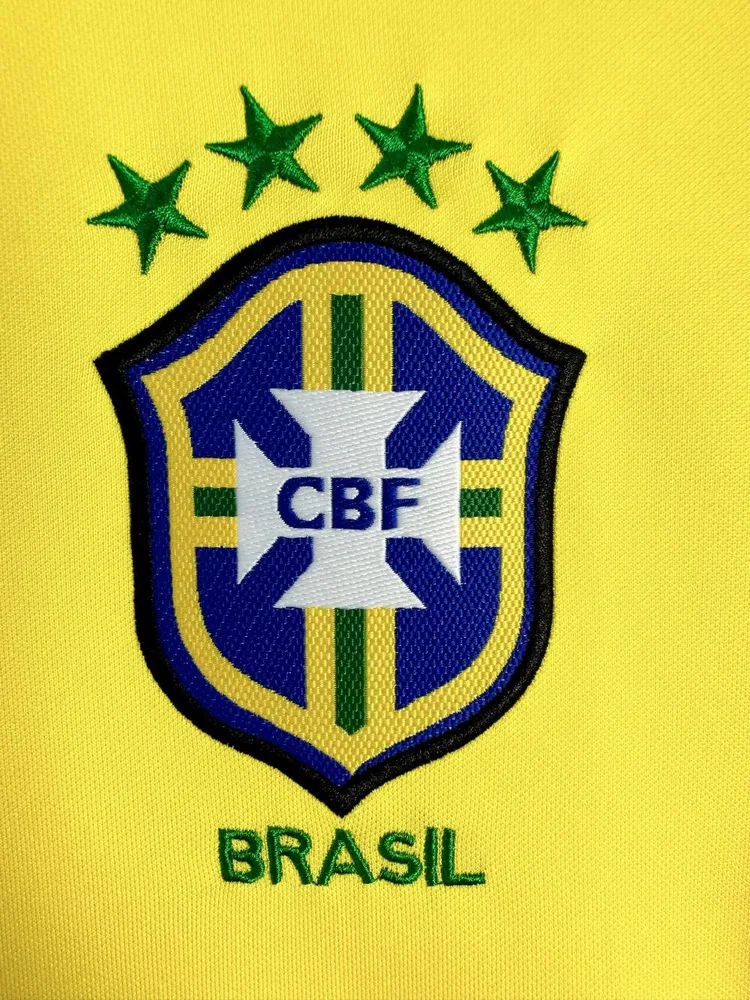 Brazil 1998 Retro Manga larga Brazil Camiseta de fútbol Local 1998 — 4