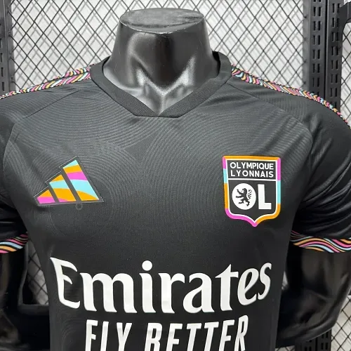 Lyonnais 2026/2027 Player Version Lyon Third Away Football Shirt 2026/27 — 7