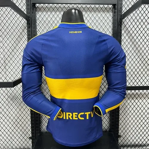 Boca Juniors 2026/2027 Long Sleeves Versión jugador Boca Juniors Local Camiseta de fútbol 2026/27 — 2