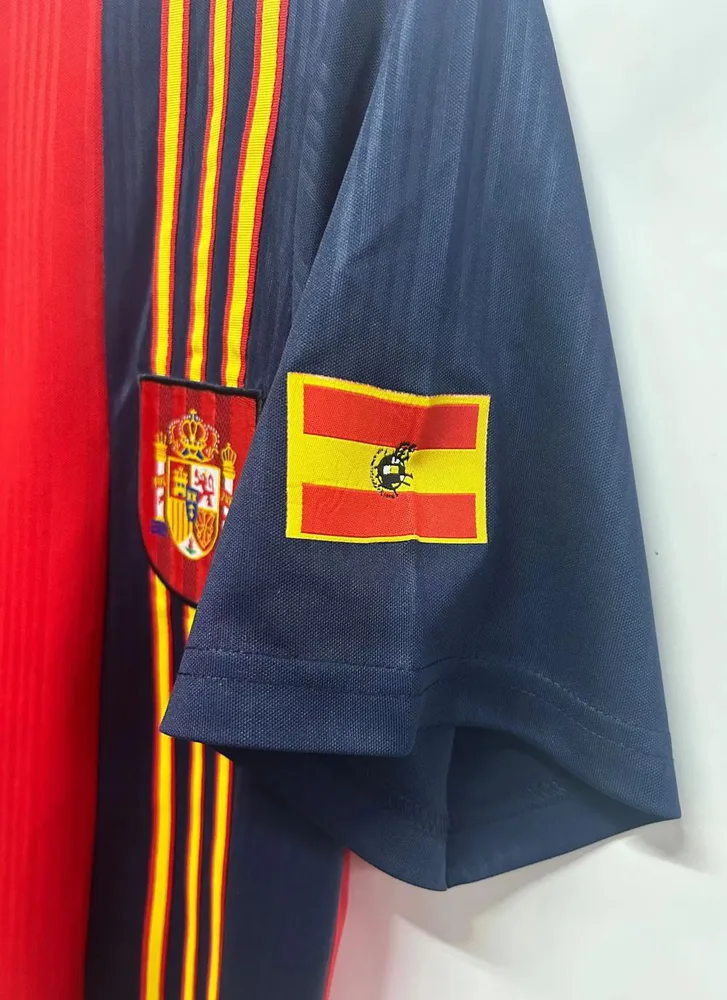 Spain 1996 Retro Spain Local Camiseta de fútbol 1996 — 4