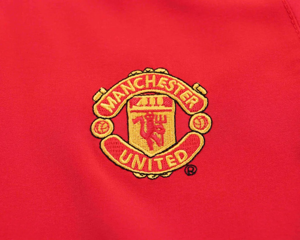 Manchester United 2002-2004 Retro Manchester United Home Football Shirt Kids Size 2002/2004 — 6