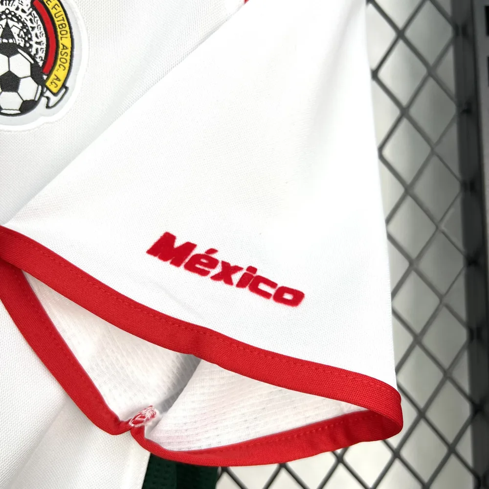 Mexico 2002 Retro Mexico National Away Jersey 2002 — 4