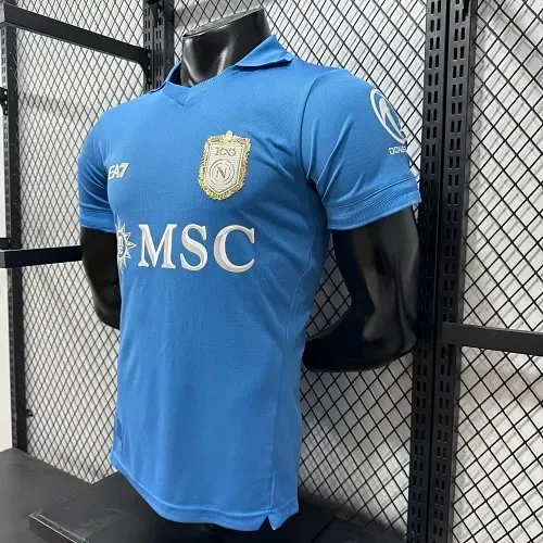 Napoli 2026/2027 Versión jugador Napoli Local Camiseta de fútbol 2026/27 — 4