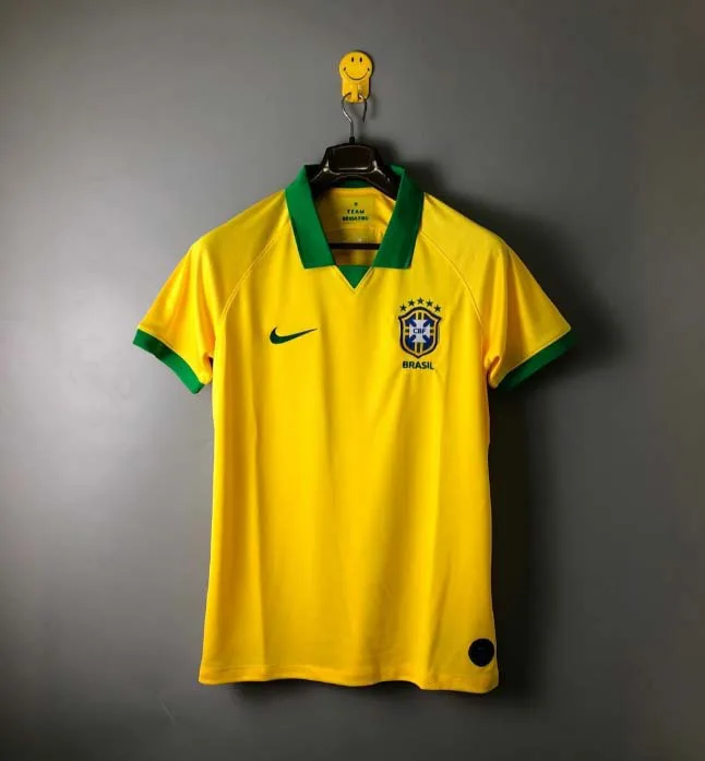 Brazil 2019 Retro Brazil Local Camiseta de fútbol 2019