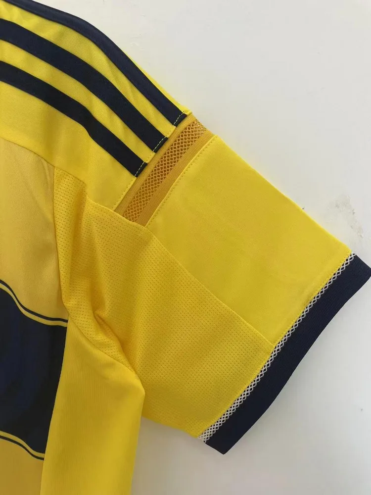 Colombia 2014 Retro Colombia Home Football Shirt 2014 — 7