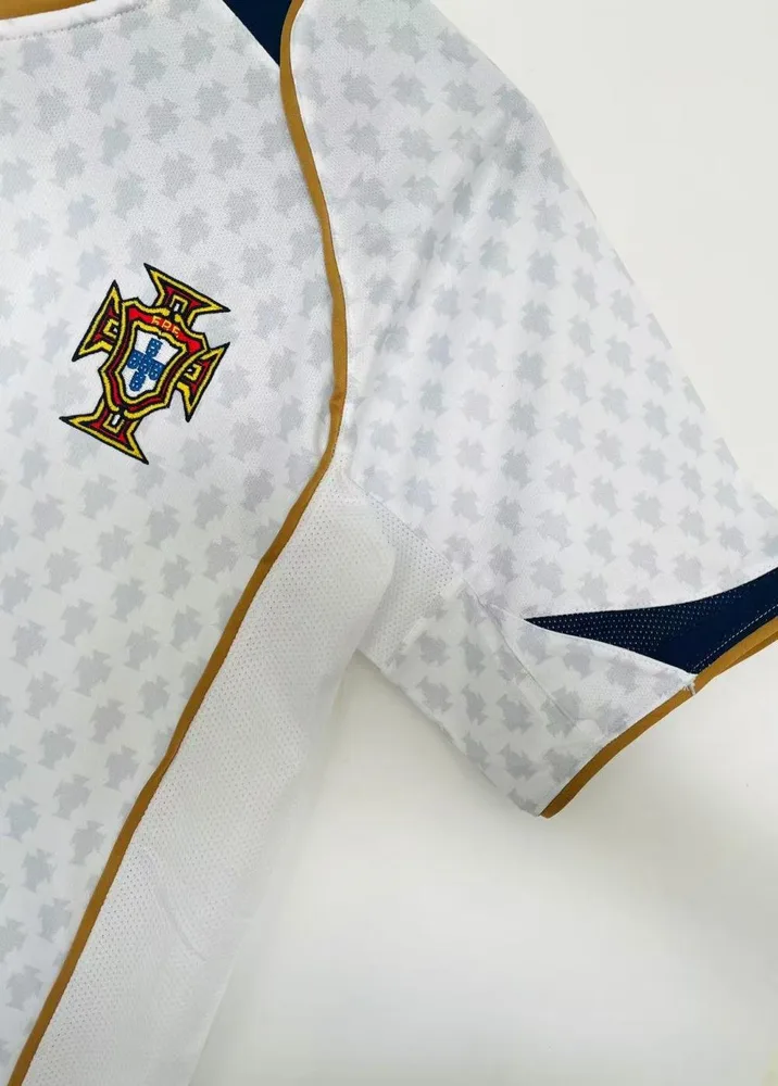 Portugal 2004 Retro Portugal Away Football Shirt 2004 — 3