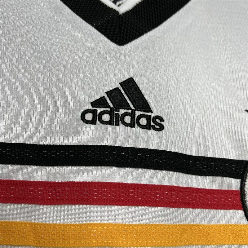 Germany 1998 Retro Germany Home Soccer Jersey 1998 — 5
