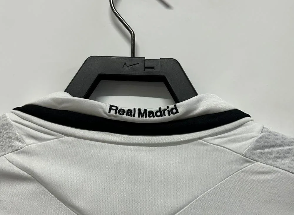 Real Madrid 2008/2009 Retro Real Madrid Home Football Shirt 2008/2009 — 4