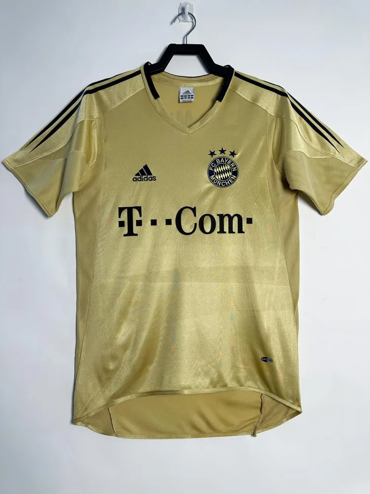Bayern Munich 2003/2004 Retro Bayern Munich Visitante Camiseta de fútbol 2003/2004
