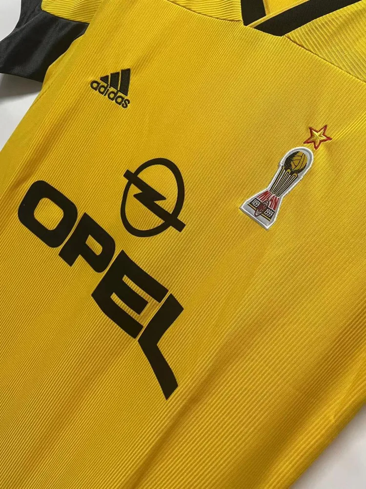 AC Milan 1999/2000 Retro AC Milan Visitante Camiseta de fútbol 1999/2000 — 8