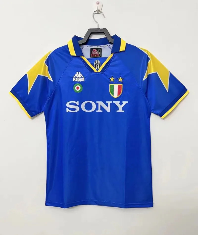 Juventus 1995/1996 Retro Juventus Visitante Camiseta de fútbol 1995/1996