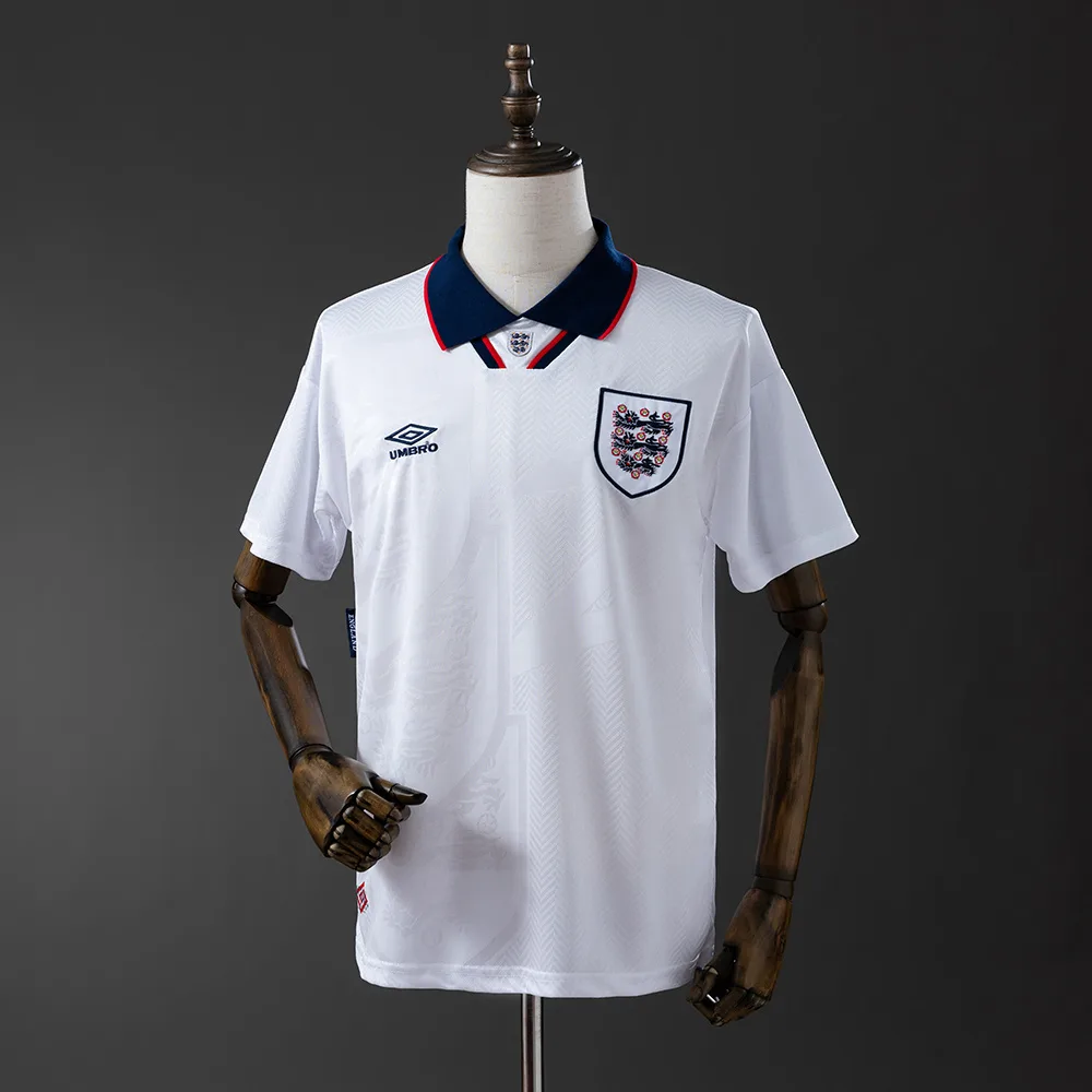 England 1994/1995 Retro England Home Soccer Jersey 1994/1995 — 1