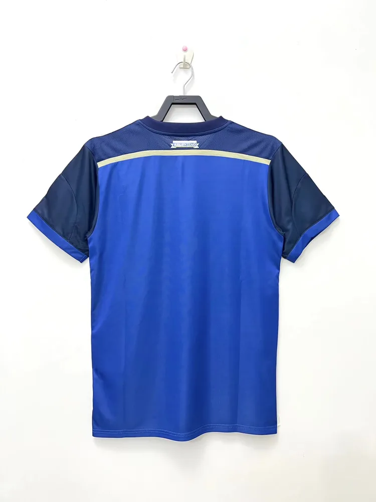 Argentina 2014 Retro Argentina National Team Away Jersey 2014 — 2