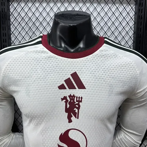 Manchester United 2026/2027 Long Sleeve Player Version Manchester United Third Away Football Jersey 2026/27 — 5