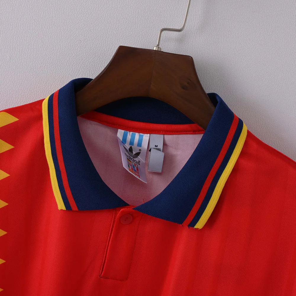 Spain 1994 Retro Spain Local Camiseta de fútbol 1994 — 3