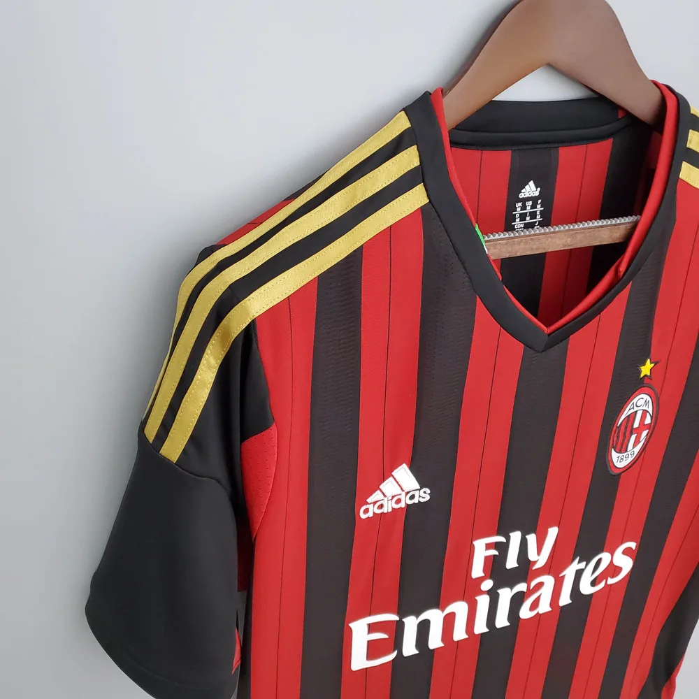 AC Milan 2013/2014 Retro AC Milan Home Football Shirt 2013/2014 — 6