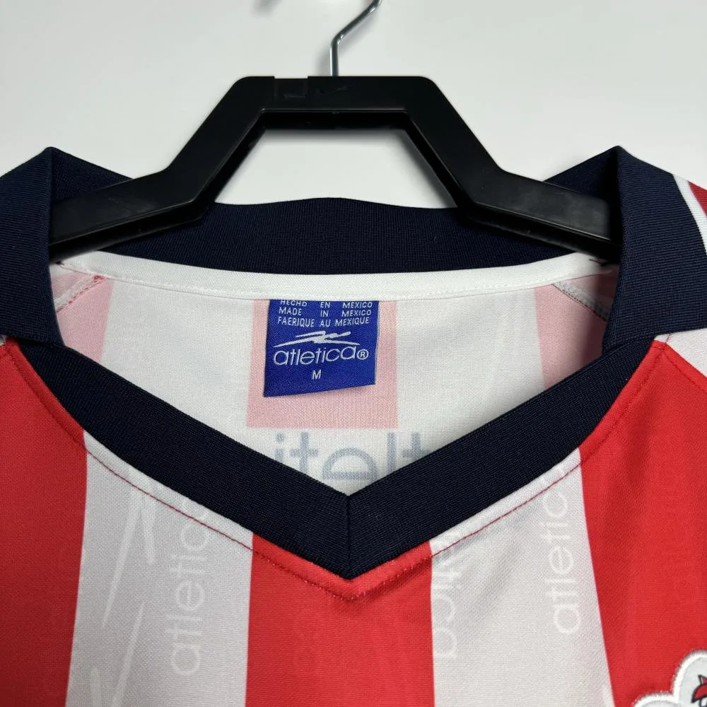 Chivas 1998-1999 Retro Chivas Home Soccer Jersey 1998/1999 — 3