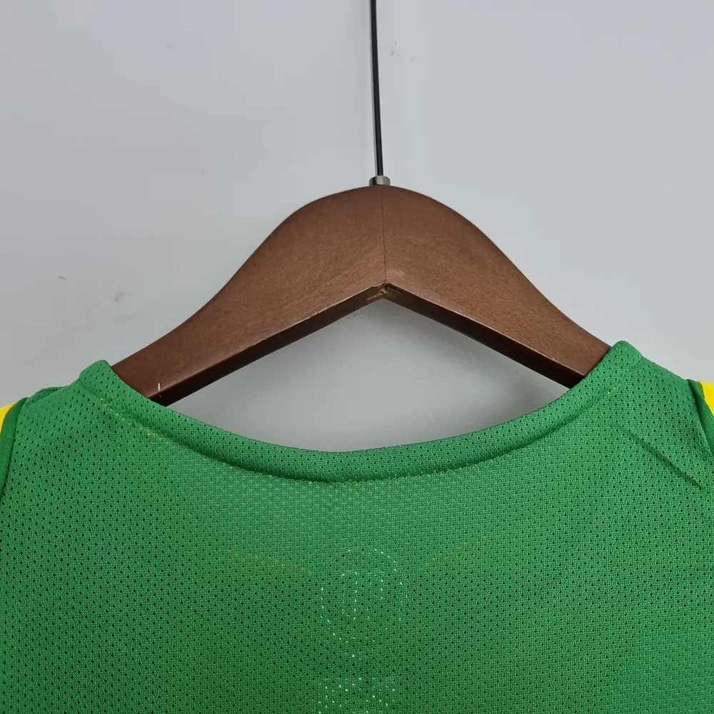 Brazil 2004 Retro Brazil Soccer Jersey Home 2004 — 5