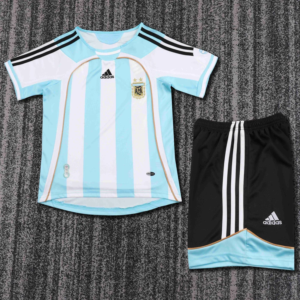 Argentina 2006 Retro Argentina National Team Local Jersey Talla infantil Talla infantil 2006