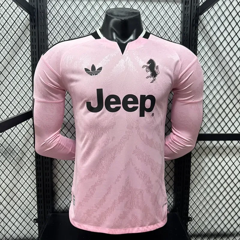 Juventus 2026/2027 Long Sleeve Player Version Juventus Away Football Shirt 2026/27