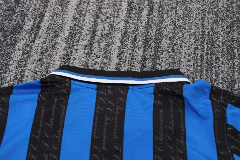 Inter Milan 1997/1998 Retro Inter Milan Home Football Jersey Kids Size 1997/1998 — 3