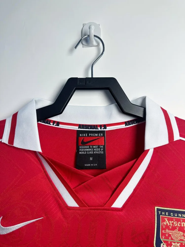 Arsenal 1996-1997 Retro Manga larga Arsenal Local Camiseta de fútbol 1996/1997 — 3