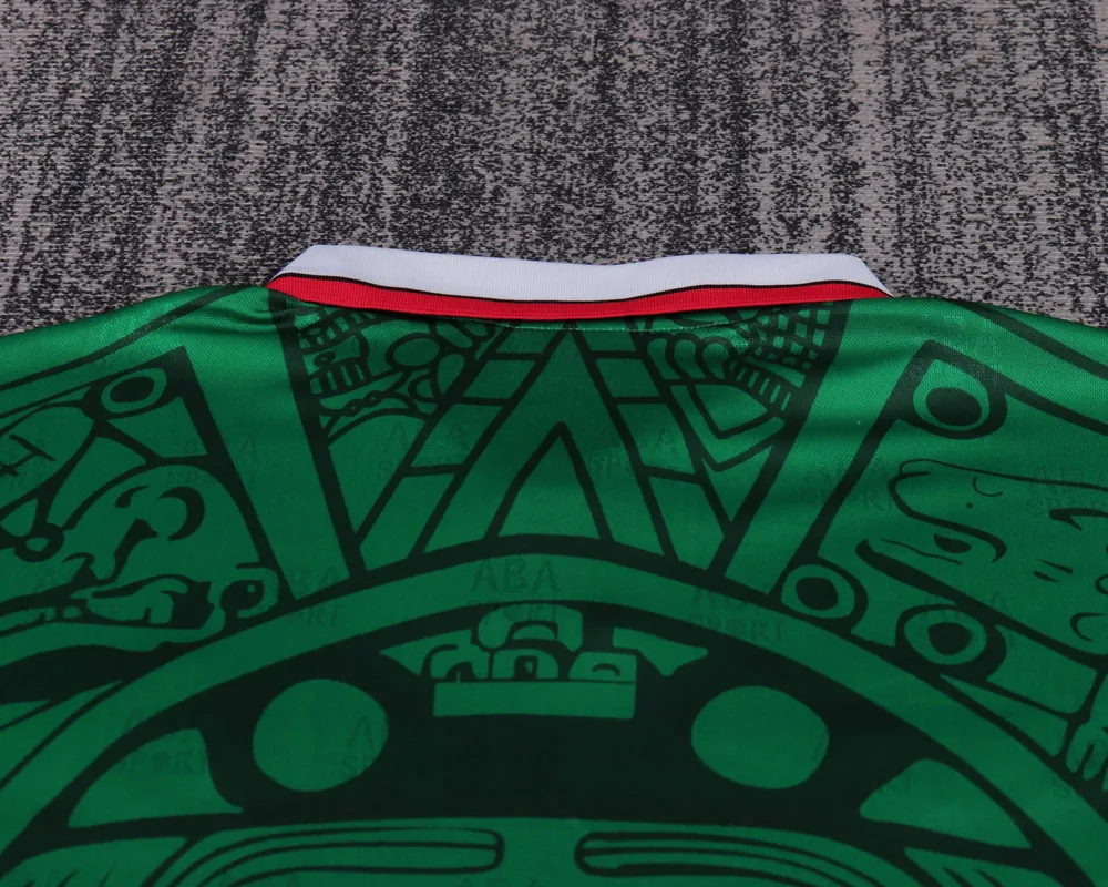 Mexico 1998 Retro Mexico National Local Camiseta de fútbol Talla infantil 1998 — 4