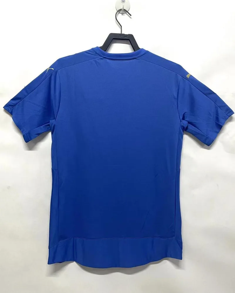 Leicester City 2015-2016 Retro Leicester City Local Camiseta de fútbol 2015/2016 — 2