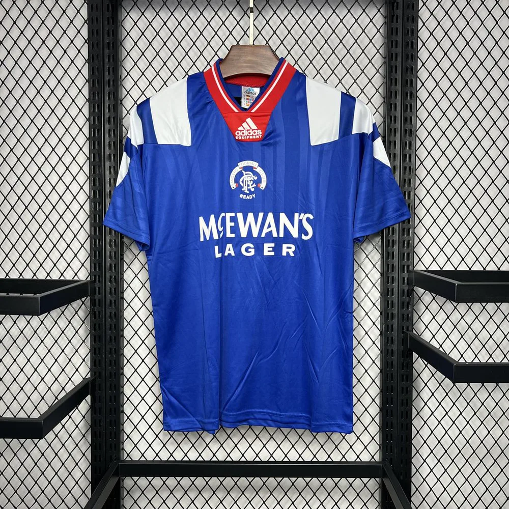 Rangers 1992/1994 Retro Rangers Local Camiseta de fútbol 1992/1994