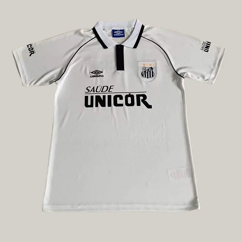 Santos 1997/1998 Retro Santos Home Soccer Jersey 1997/1998