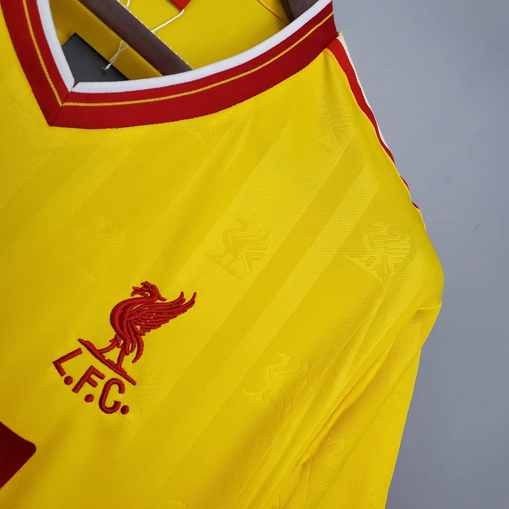 Liverpool 1985/1986 Retro Liverpool Visitante Camiseta de fútbol 1985/1986 — 5