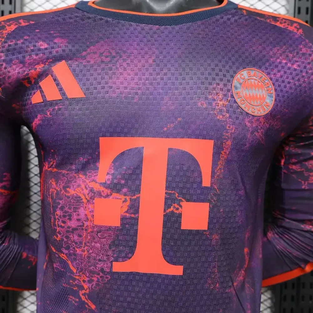Bayern Munich 2026/2027 Long Sleeves Player Version Bayern Munich Third Away Football Shirt 2026/27 — 3