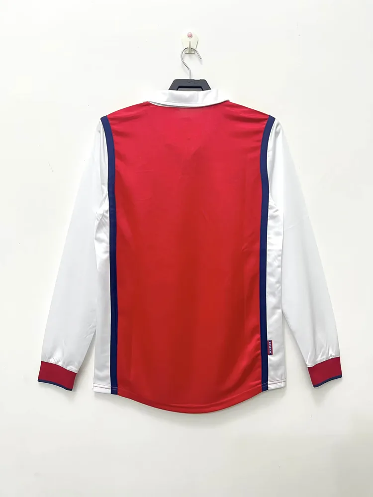 Arsenal 1998/1999 Retro Manga larga Arsenal Local Camiseta de fútbol 1998/1999 — 2