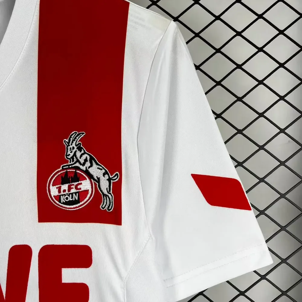 FC Köln 2017/2018 Retro FC Köln Home Football Jersey 2017/2018 — 9