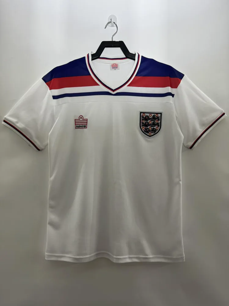 England 1982 Retro England Home Soccer Jersey 1982 — 1