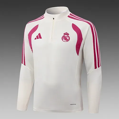 Real Madrid 2026/2027 Real Madrid blue Half-Pull Training Suit Pale yellow Football Shirt Set 2026/27 — 4