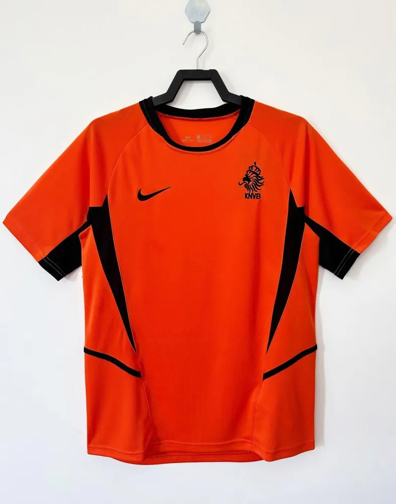 Netherlands 2002 Retro Netherlands Local Camiseta de fútbol 2002