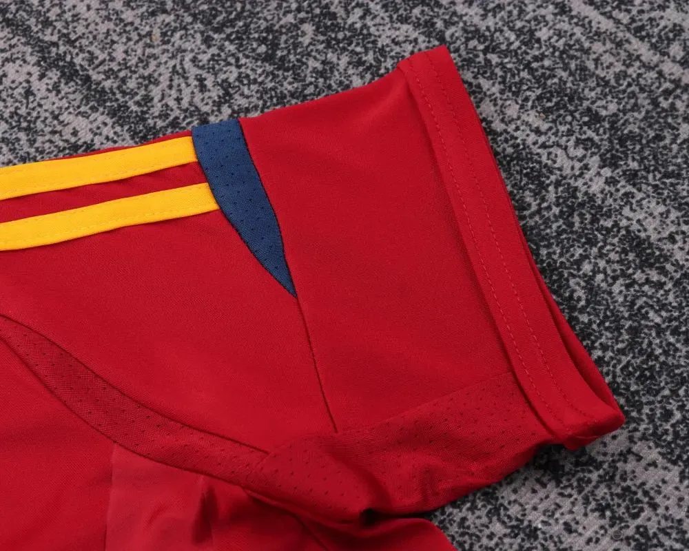 Spain 2012 Retro Spain Home Football Shirt Kids Size 2012 — 5