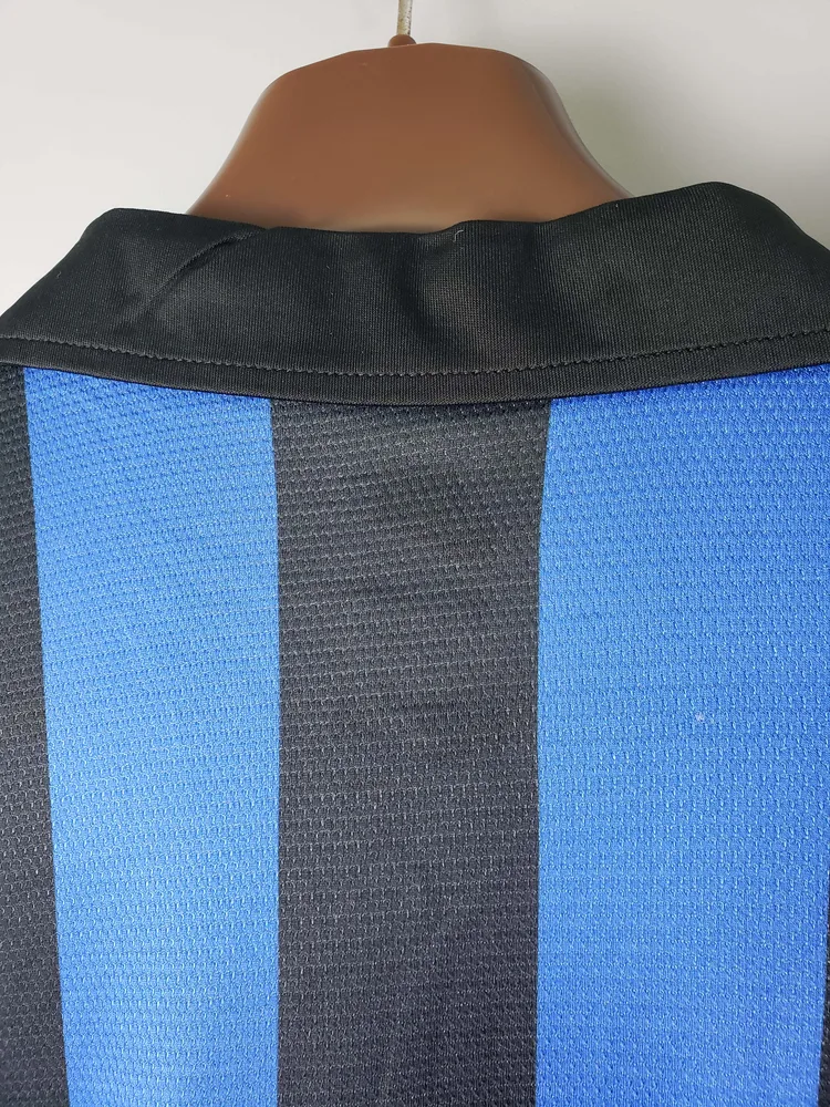 Inter Milan 1998/1999 Retro Long Sleeve Internazionale Milan Home Football Jersey 1998/1999 — 4