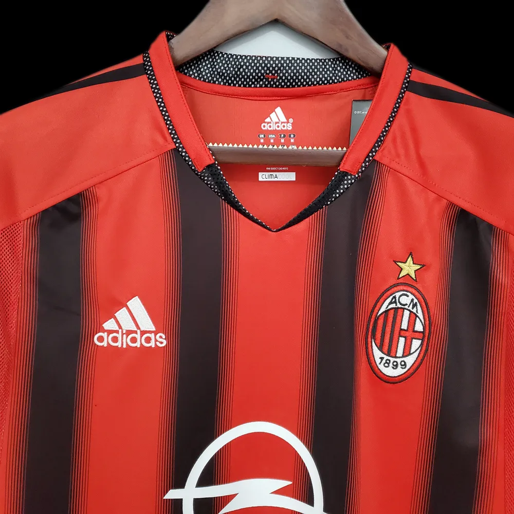AC Milan 2004/2005 Retro AC Milan Home Football Shirt 2004/2005 — 3