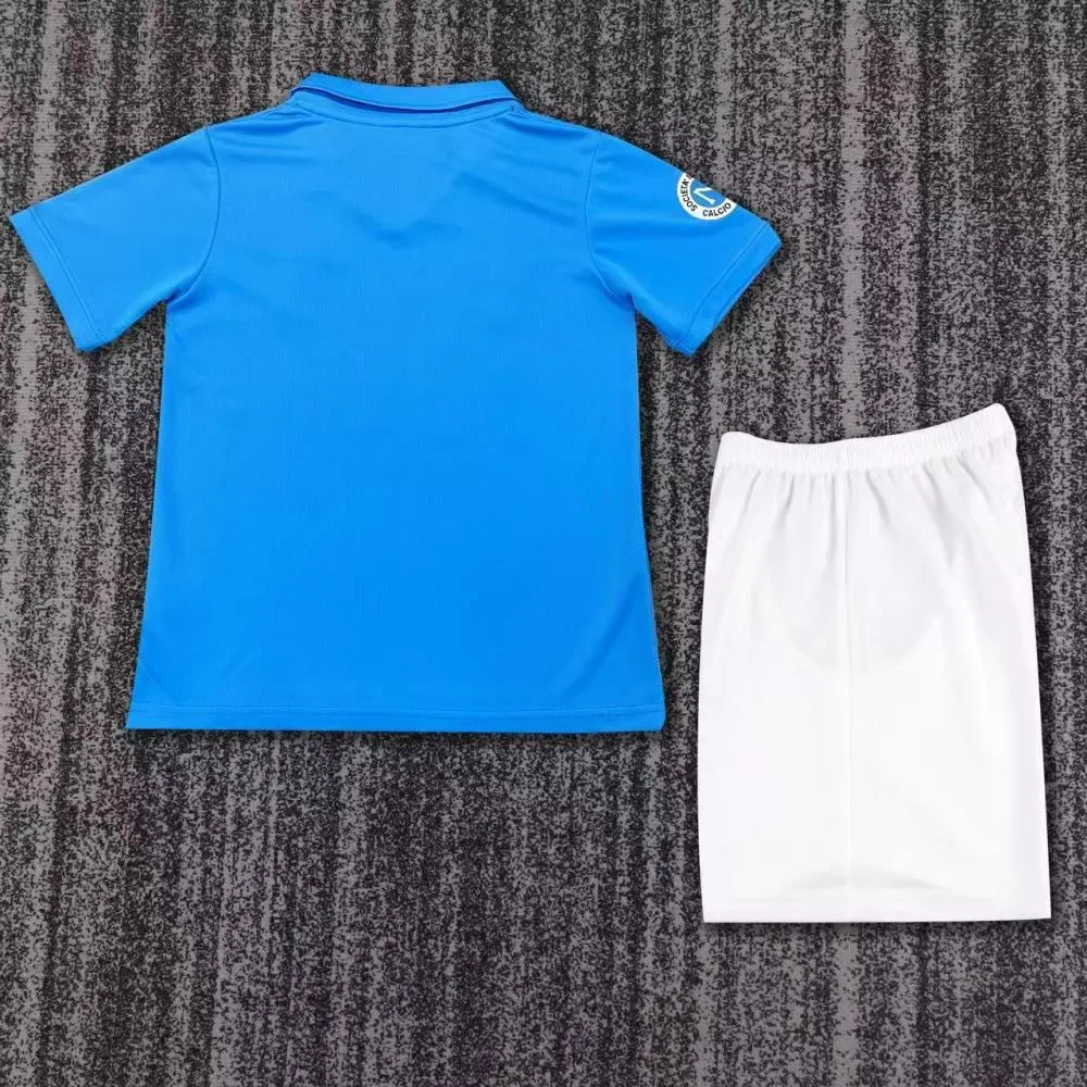 Napoli 1987-1988 Retro Napoli Home Soccer Jersey Kids Size 1987/1988 — 2