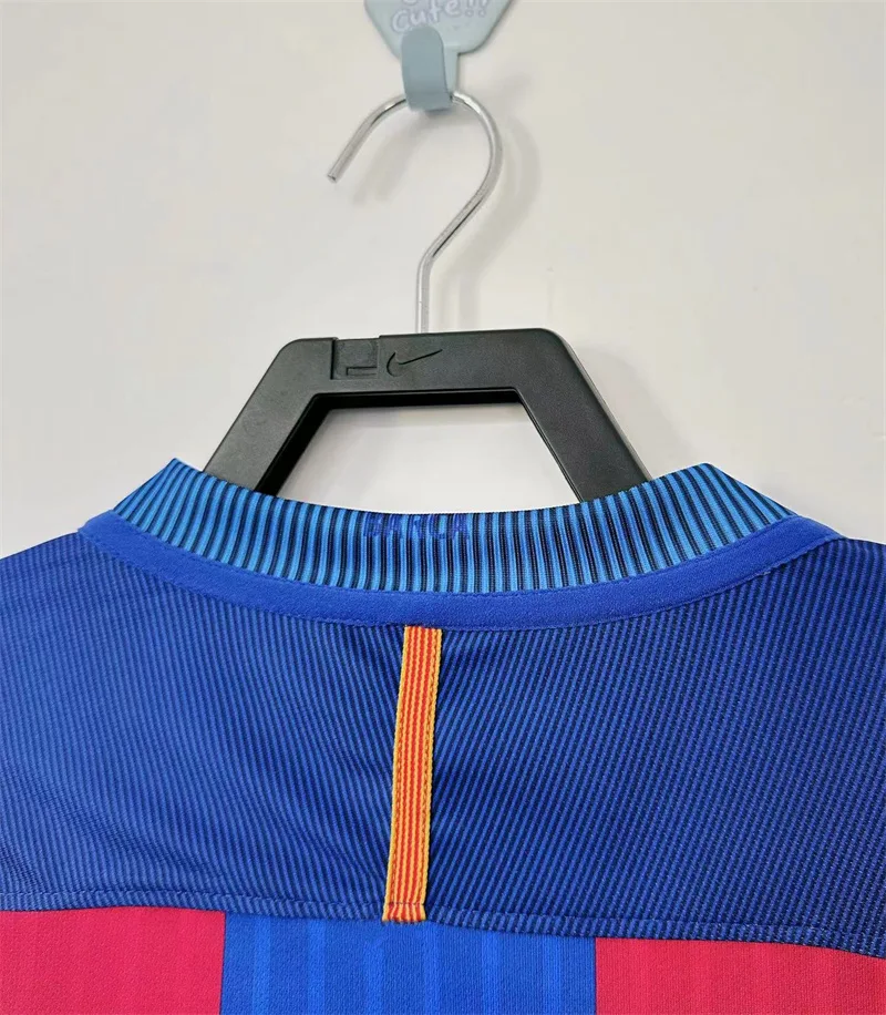 Barcelona 2016/2017 Retro Long Sleeve Barcelona Football Shirt Home 2016/2017 — 8