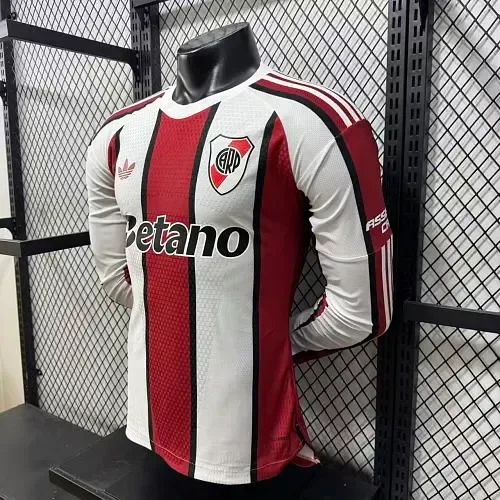 River Plate 2026/2027 Manga larga Versión jugador River Plate Visitante Camiseta de fútbol 2026/27 — 4