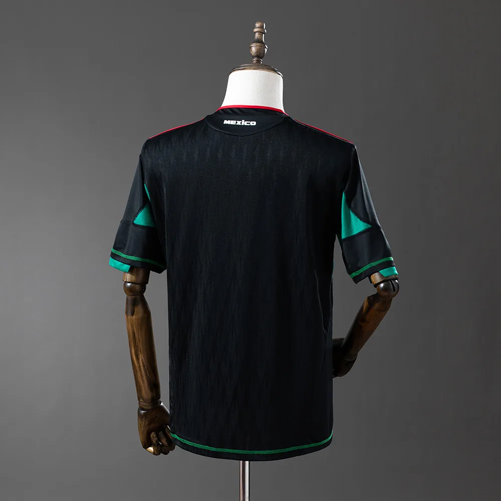 Mexico 2010 Retro Mexico Visitante Black Camiseta de fútbol 2010 — 2