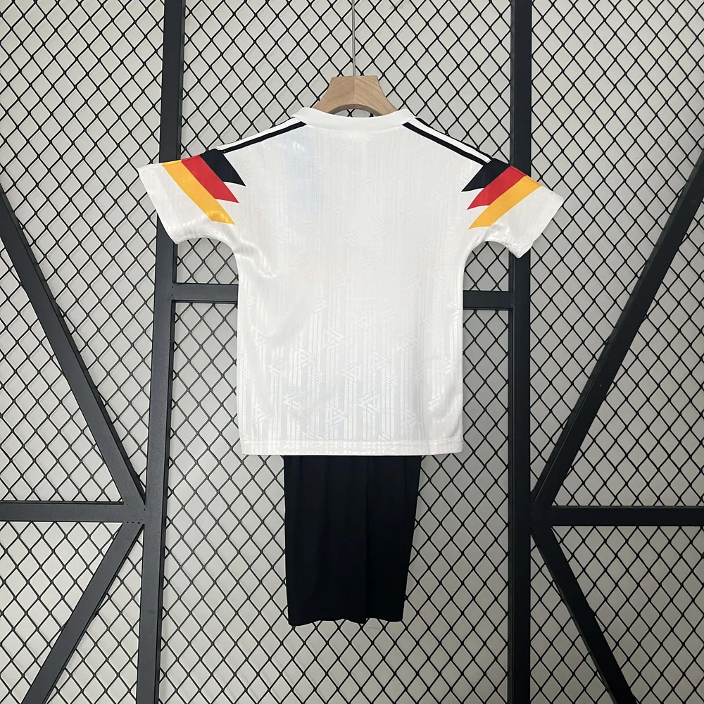Germany 1990 Retro Germany Local Camiseta de fútbol Talla infantil 1990 — 4